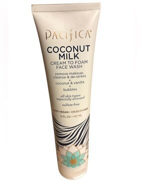 Pacifica Coconut Milk Cream-to-Foam Face Wash